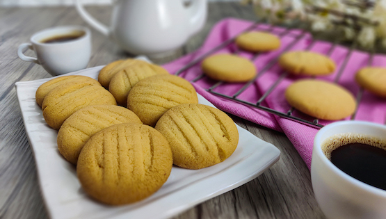 How to make Egg Free Custard Cookies